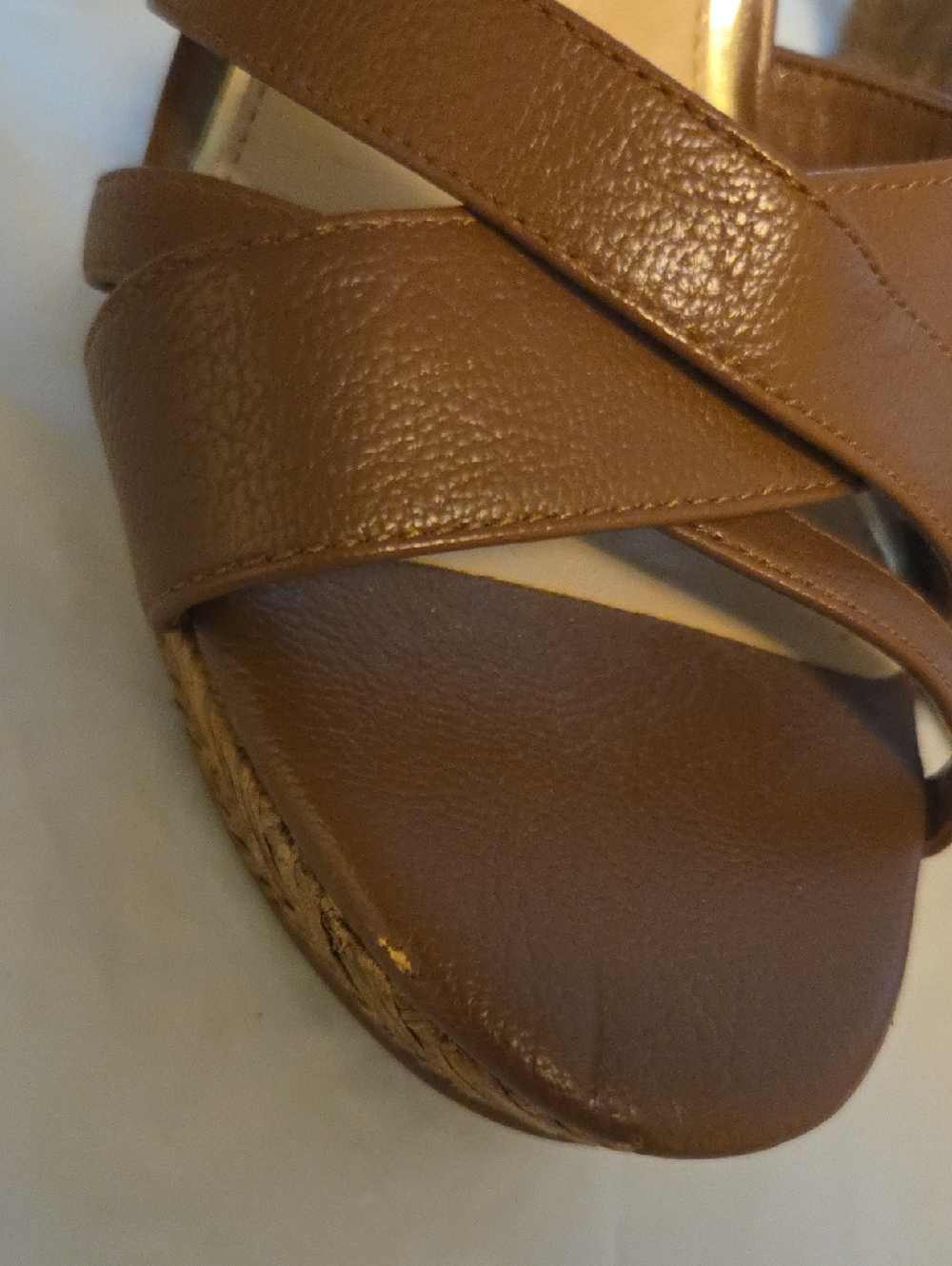 Jessica Simpson Brown Strappy Slingback Heels - Picture 3 of 13